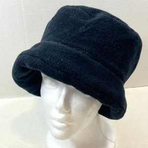 Nils Sportswear Black Fleece Insulated Bucket Winter Hat